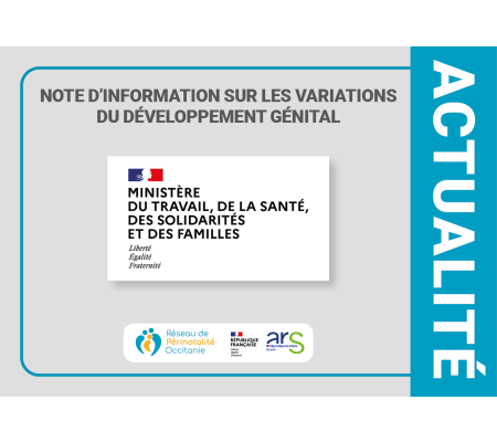Note d’information sur les Variations du développement génital