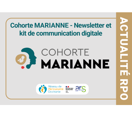 Cohorte MARIANNE - Newsletter et kit de communication digitale