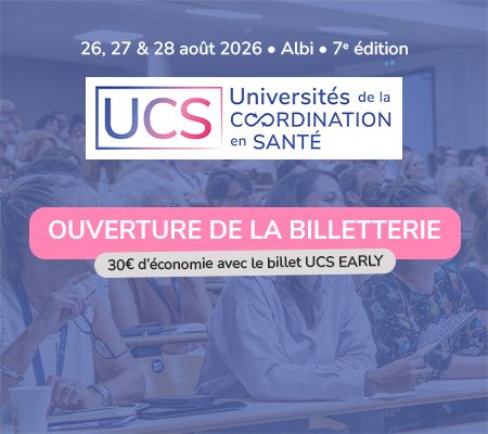 Universités de la Coordination en Santé 2026 : la billetterie est désormais ouverte ! 