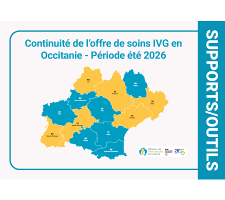 Continuité de l'offre de soins IVG en établissement en Occitanie - Été 2026
