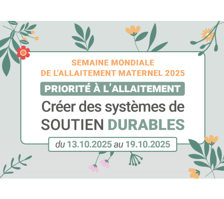Semaine Mondiale de l’Allaitement Maternel (SMAM 2025)