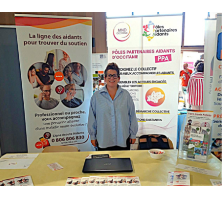 MND Occitanie au Salon des Aidants de l’Hérault