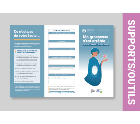 Dépliant sur l'Interruption Spontanée de Grossesse (ISG)