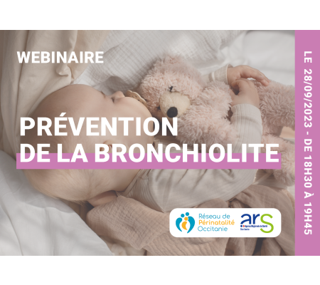 Webinaire - Prévention de la bronchiolite