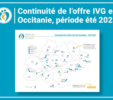 Continuité de l’offre IVG en Occitanie, période été 2023