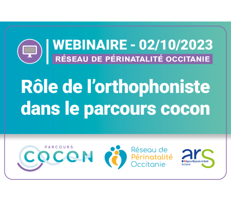 Webinaire - Rôle de l'orthophoniste dans le parcours COCON