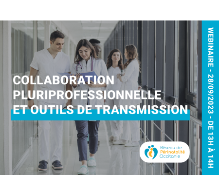 Webinaire - Collaboration pluriprofessionnelle et outils de transmission