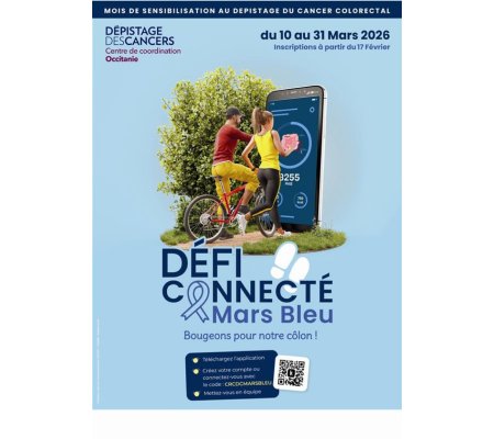 Le défi connecté Mars Bleu 2026