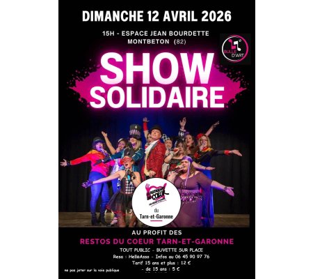 Les Restos du Coeur : Show Solidaire